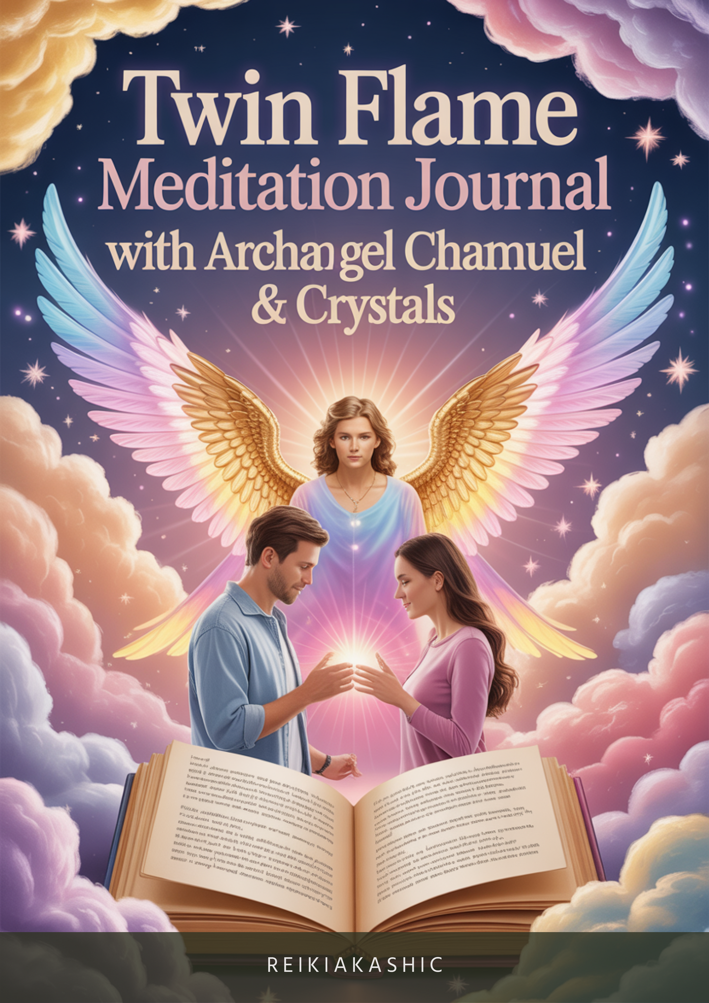 Twin Flame Meditation Journal with Archangel Chamuel — A Guided Journey to Love & Inner Union